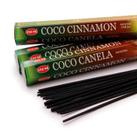 благовония HEM Hexa COCONUT-CINNAMON уп 6 шт