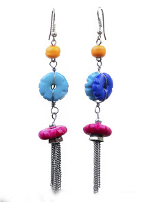 Украшение Серьги кость 504н Украшение Серьги кость 504н