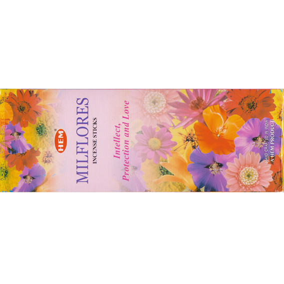 HEM 6-гр. благовония Milflores Мильфлорес блок 6 шт.