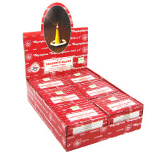 SATYA конусы благовония Dragon Blood КРОВЬ ДРАКОНА блок 12 шт.