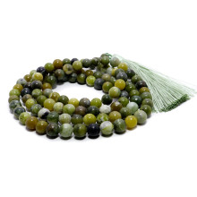 Четки Байкальский Нефрит - дом полная чаша богатство роскошь изобилие 108бус 8mm