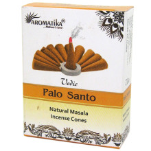 Aromatika Vedic конусные благовония Palo Santo Священное дерево масала