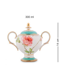 Чайный сервиз на 6 перс. ''Роза'' (Milano Rose Pavone)
