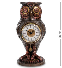  Статуэтка-часы в стиле Стимпанк "Сова"
