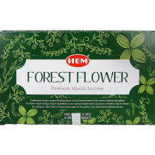 HEM масала 15 гр. Благовония Forest Flower  Лесной Цветок блок 12 шт.