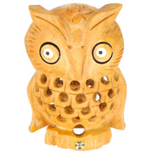 WCH29-2 Сова статуэтка 8х6х3см, дерево