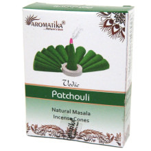 Aromatika Vedic конусные благовония Patchouli Пачули масала
