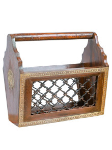 Подставка под газеты (дерево)  Мб282