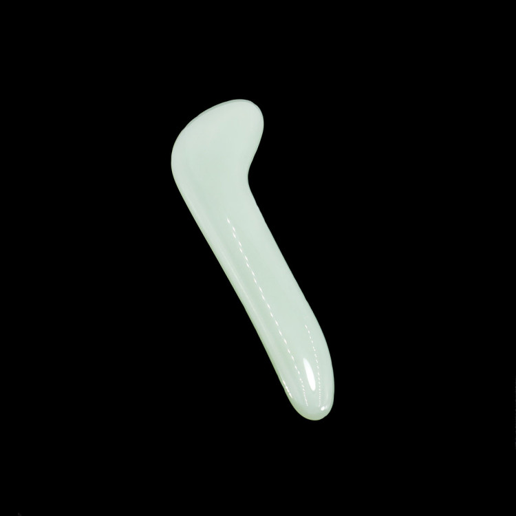 Скребок Клюшка Нефрит пресов камень для лица и массажа Гуаша Китай