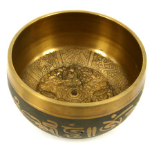 Поющая чаша с печатью ~530гр 10,5см Поющая чаша с печатью ~530гр 10,5см