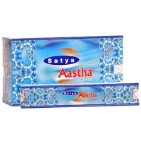 SATYA прямоуг. благовония Aastha ААШТХА 15гр. 