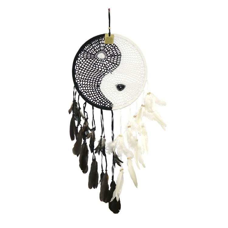 Ловушка снов Инь-Янь d-33см L-75см для гармонизации пространства