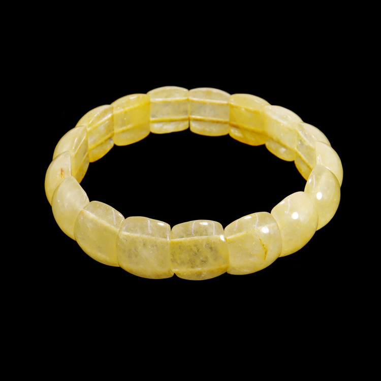 Браслет из камня Цитрин наделяет солнечной энергетикой, дарует богатство и изобилие