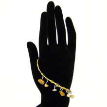 A112-15 Браслет травяной с Цитрином A112-15 Браслет травяной с Цитрином