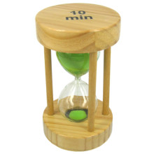 Песочные часы на 10 минут, 13,5см, дерево