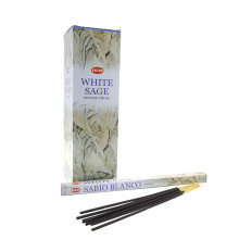 Благовония HEM sq White Sage шалфей уп-25шт 8 палочек Благовония HEM sq White Sage шалфей уп-25шт 8 палочек