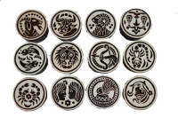 Набор печатей-штампов "Зодиак"