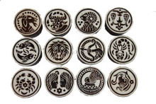 Набор печатей-штампов "Зодиак"