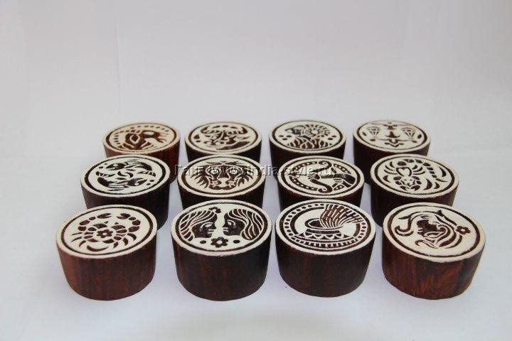 Набор печатей-штампов "Зодиак"