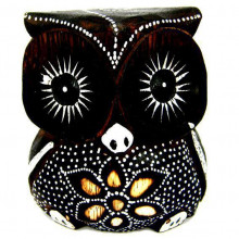 Сова статуэтка 10х8см, дерево