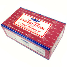 SATYA прямоуг. благовония Sacred Ritual 15 гр. блок 12 шт.