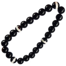 B Браслет Защита от энергетический вампиров, камень,8мм