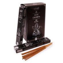 Благовония HEM Champa Black Masala 15gm Нагчампа масала уп-12шт Благовония HEM Champa Black Masala 15gm Нагчампа масала уп-12шт