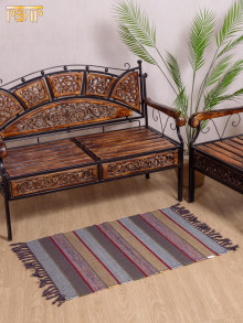 Коврик самотканный х/б  60*90см  703/25