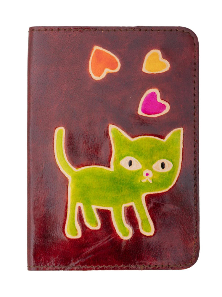 Обложка для паспорта (кожа)