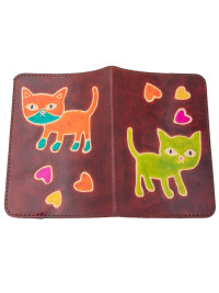 Обложка для паспорта (кожа)