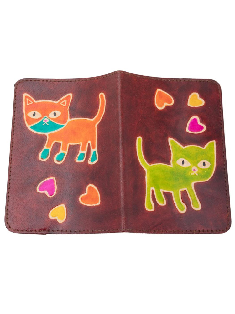 Обложка для паспорта (кожа)