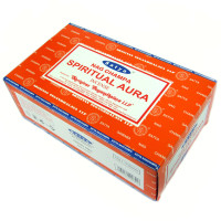 SATYA прямоуг. благовония Spiritual Aura 15 гр. блок 12 шт.