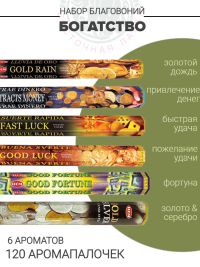 Набор благовоний «Богатство»