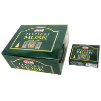 HEM конусные благовония Precious Musk ДРАГОЦЕННЫЙ МУСК 