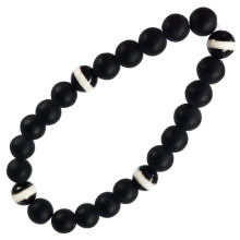 B Браслет Укрепление силы духа, камень,8мм