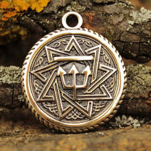 BV06-06 Амулет № 06, Чертог Ворона, бронза, 27*31мм (СЧ 006) BV06-06 Амулет № 06, Чертог Ворона, бронза, 27*31мм (СЧ 006)