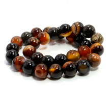 Браслет каменный  Сердолик помогает находить людям свою вторую половинку дарует счастье