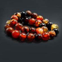 Браслет каменный  Сердолик помогает находить людям свою вторую половинку дарует счастье