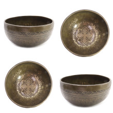 Чаша поющая ВАДЖРА ручная ковка 9 металлов вес от 300 до 450г d-10,5см h-6см ХРУПКОЕ