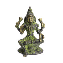 Лакшми Процветание Богатство Везение Удача Gold бронза h-12см 0,602кг Лакшми Процветание Богатство Везение Удача Gold бронза h-12см 0,602кг