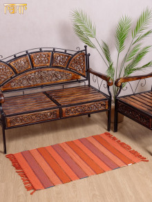 Коврик самотканный х/б 60*90см 703/26 Коврик самотканный х/б 60*90см 703/26