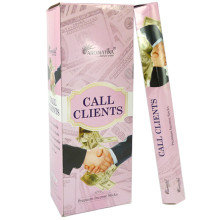 Aromatika 6-гр. Masala благовония Call Clients  ПРИВЛЕЧЕНИЕ КЛИЕНТОВ блок 6 шт.