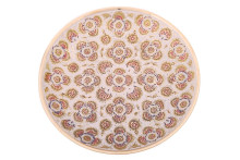 Панно "Цветы" (эмаль белая)  Пн3275/9/2