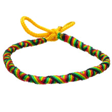 B02-20 Фенечка (браслет) 4мм, текстиль