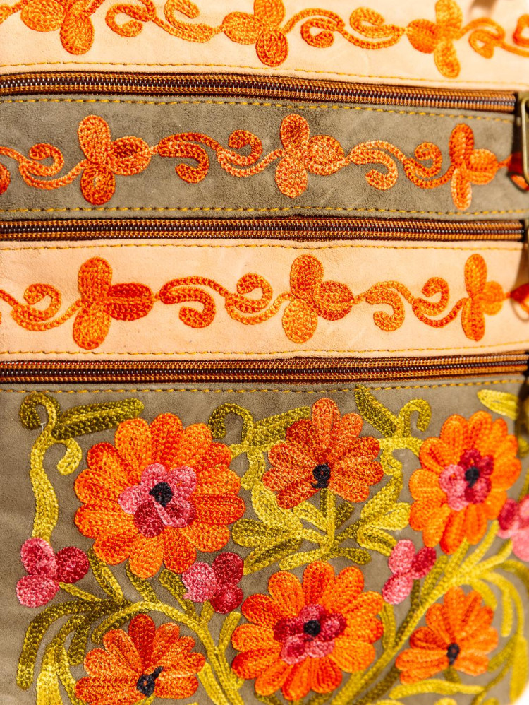 Сумка замшевая в ассортименте через плечо1107/27