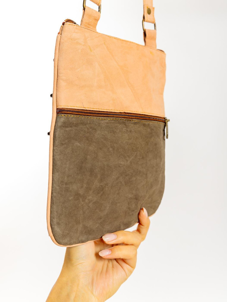 Сумка замшевая в ассортименте через плечо1107/27