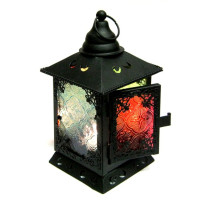 Подсвечник Фонарь подвесной металл 19см