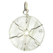 418-26 Подвеска Горный хрусталь  4,5см