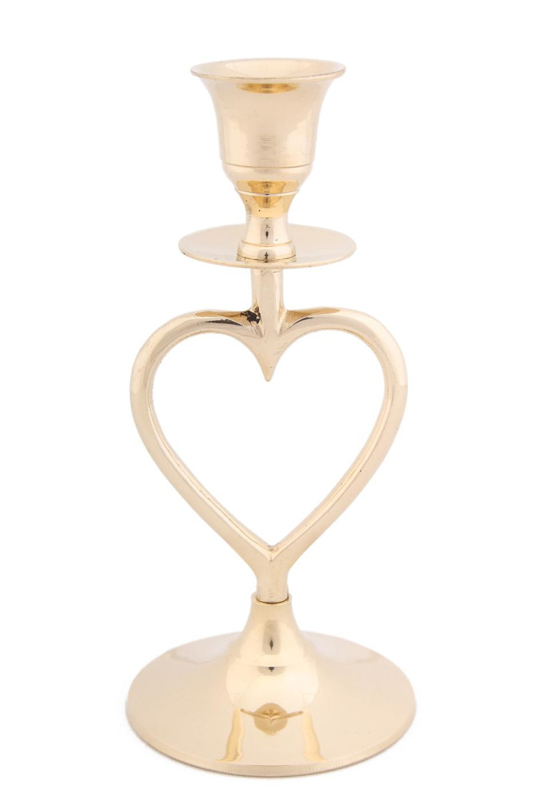 Подсвечник  П2991/1  "Сердце" SMALL (полиш) 2шт/у