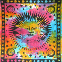 Покрывало Солнце-Луна 2,2х2,0м, хлопок